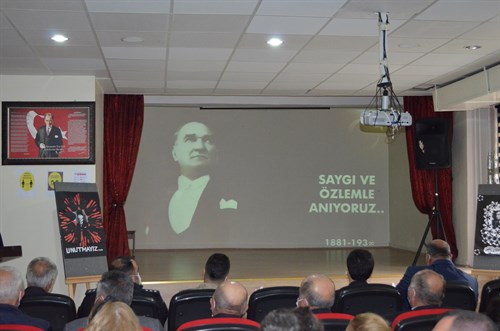 Büyük Önder Mustafa Kemal Atatürk, Vefatının 83’üncü Yılında İlçemizde Anıldı